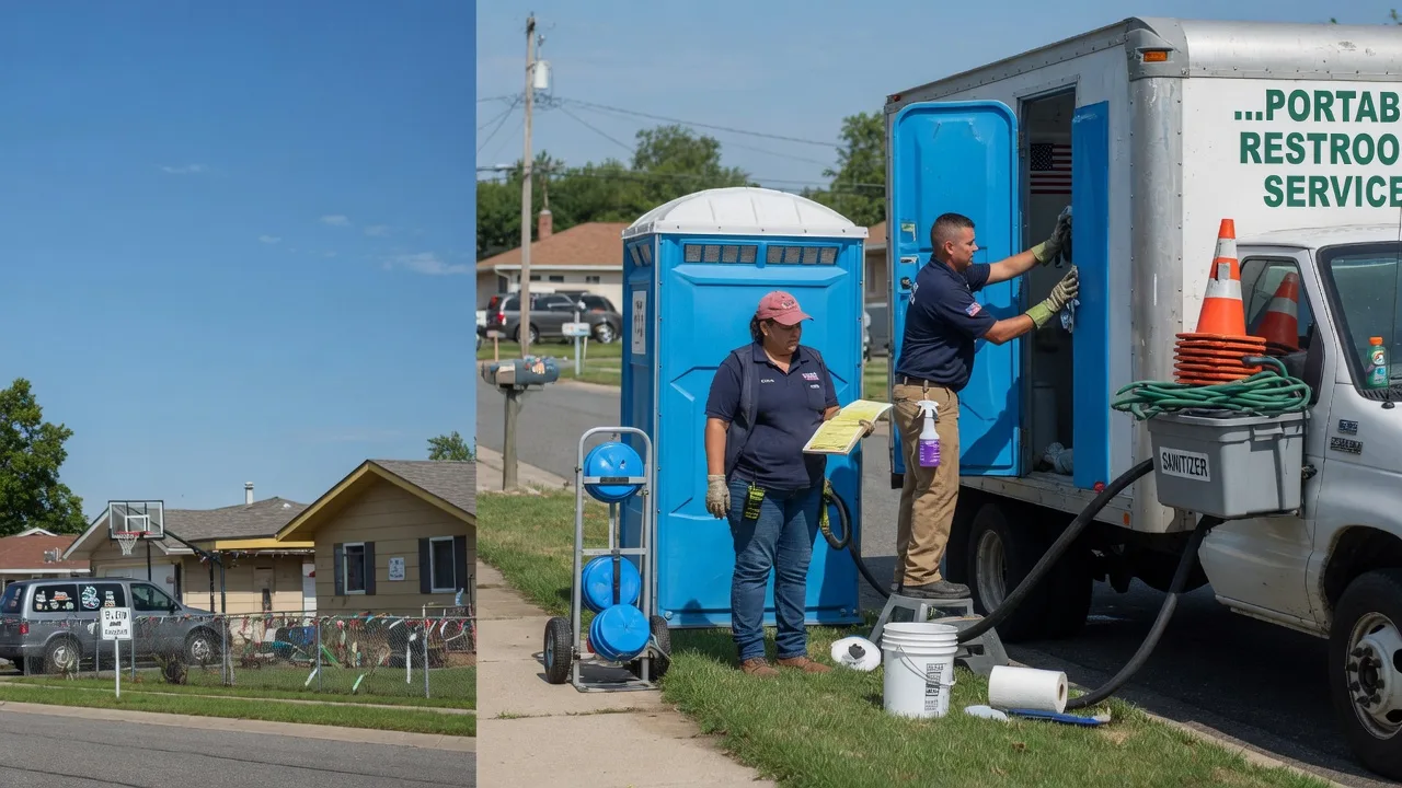 Porta Potty Rental in West Chicago, IL near me